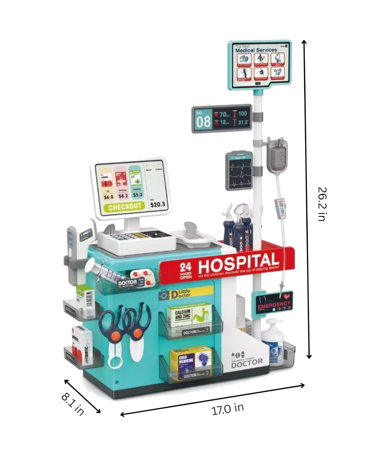 Mini Medical Counter - Doctor Toy