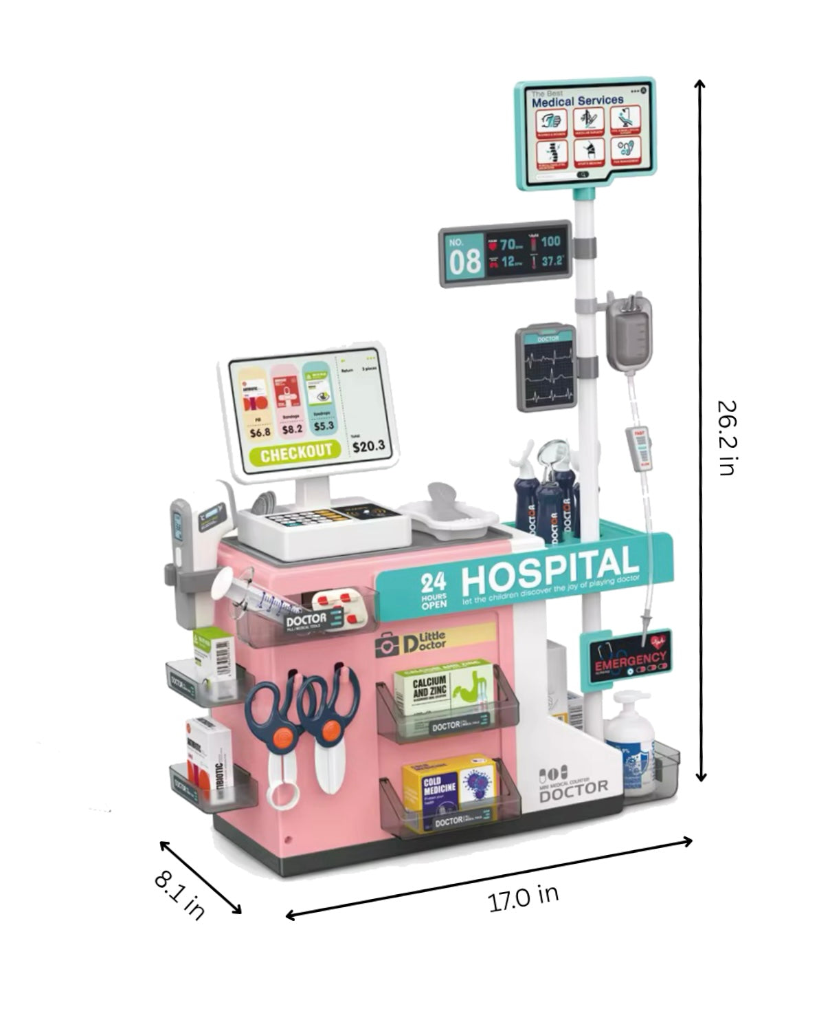 Mini Medical Counter - Doctor Toy